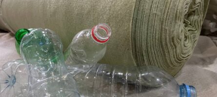 Переработка пластиковой тары в геоматериалы